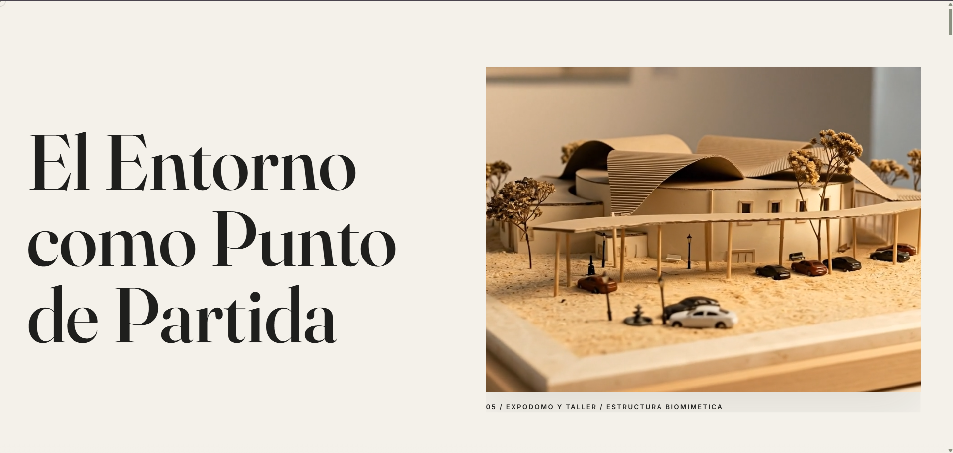 Portafolio de Arquitectura screenshot 1