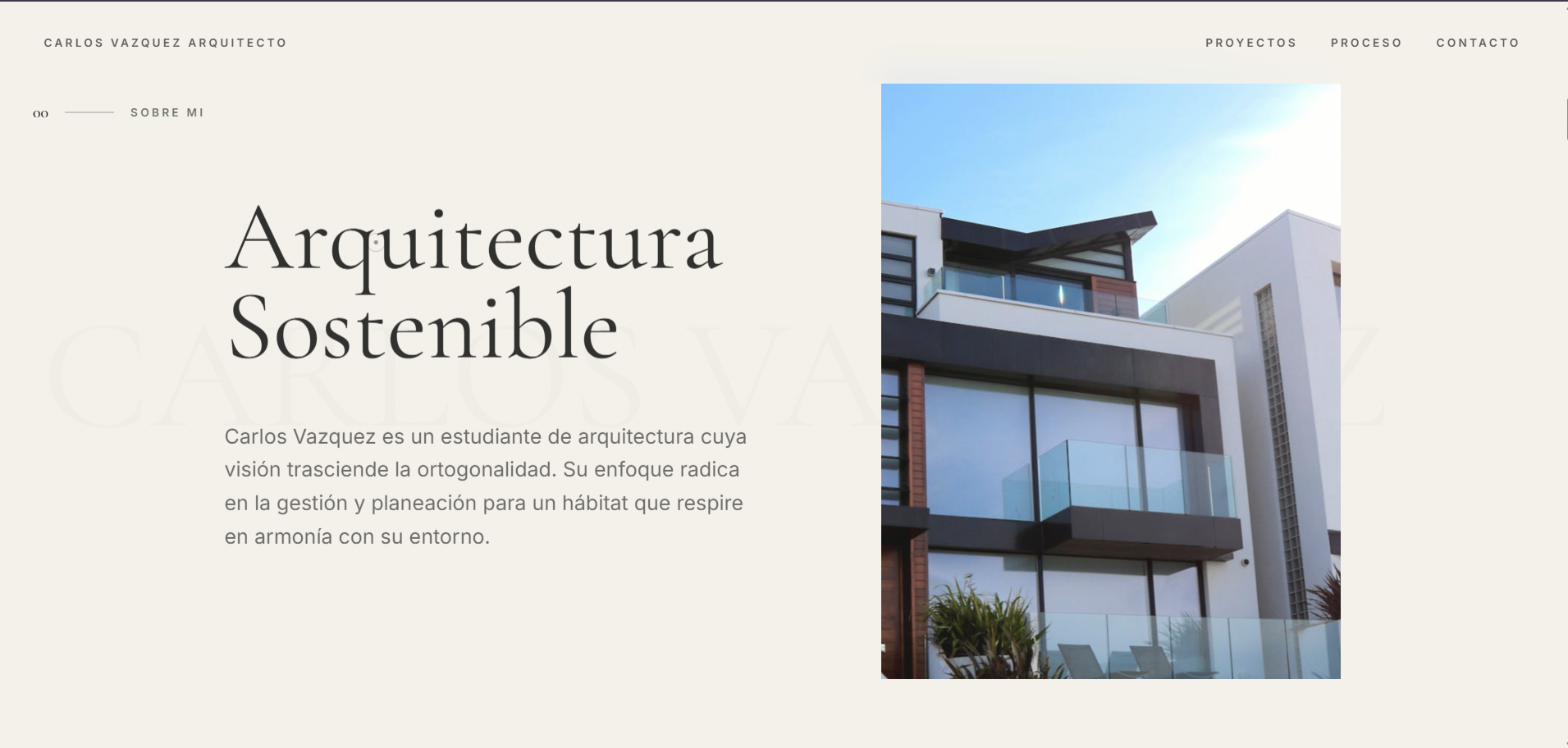 Portafolio de Arquitectura screenshot 2