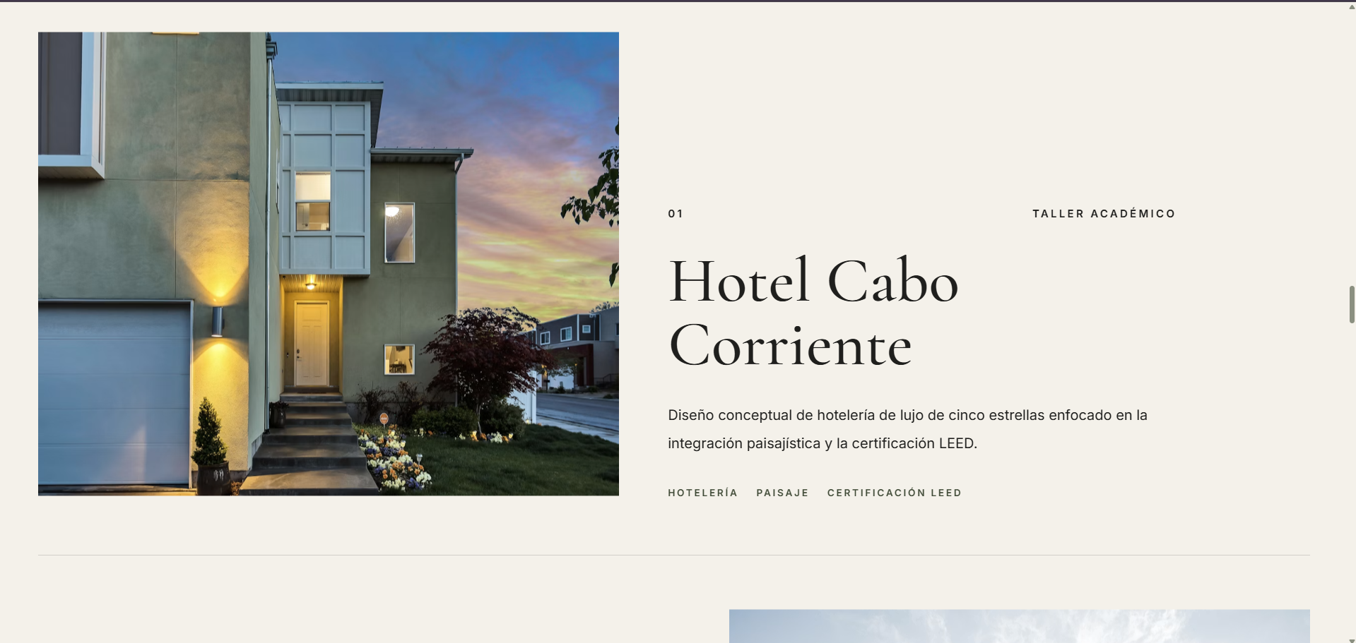 Portafolio de Arquitectura screenshot 3