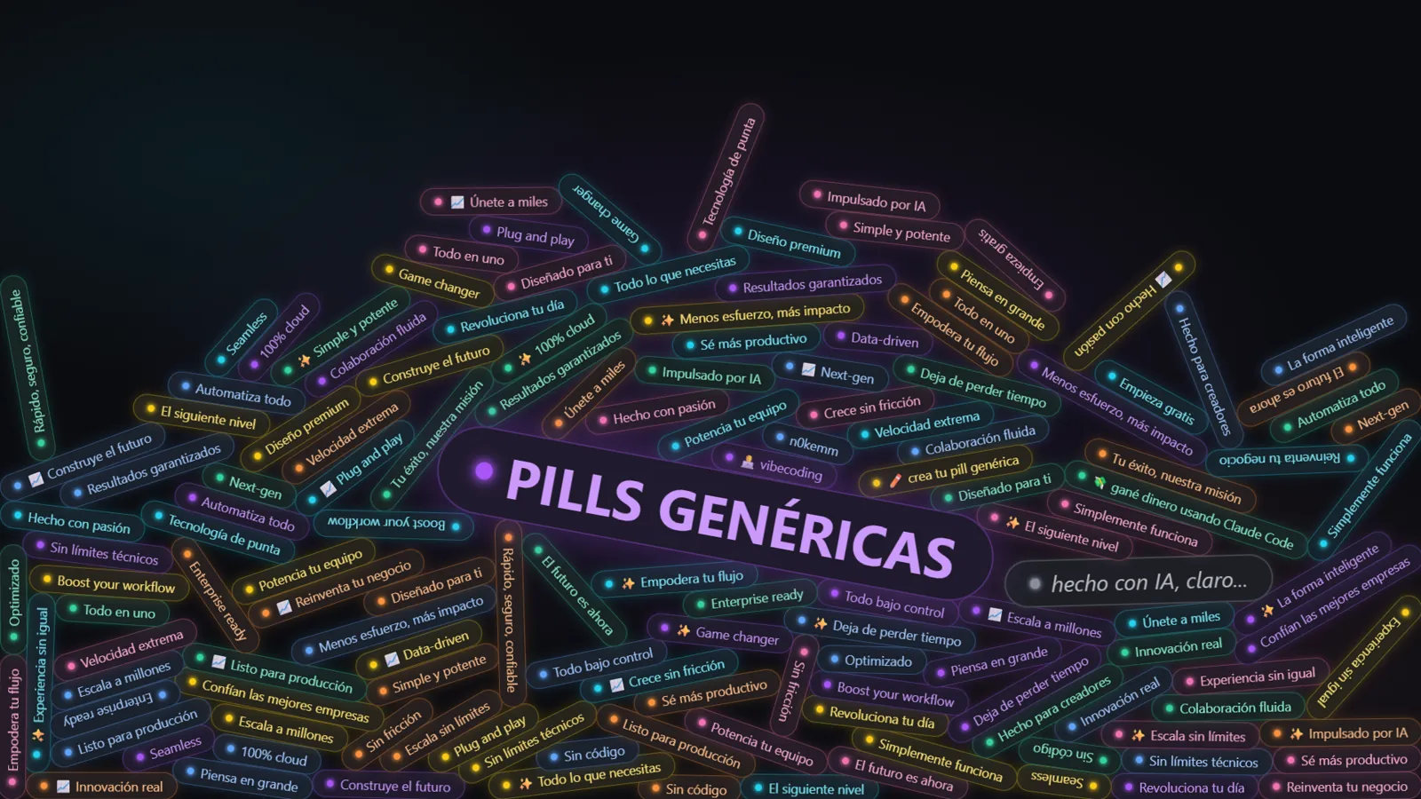 Pills genéricas: Cuando hacer una web tan fácil nos quitó las ganas de pensar